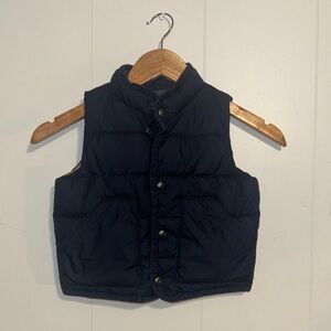 OshKosh Boys Black Puffer Vest 2 years